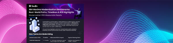 IBM Maximo modernization benchmarks resource preview